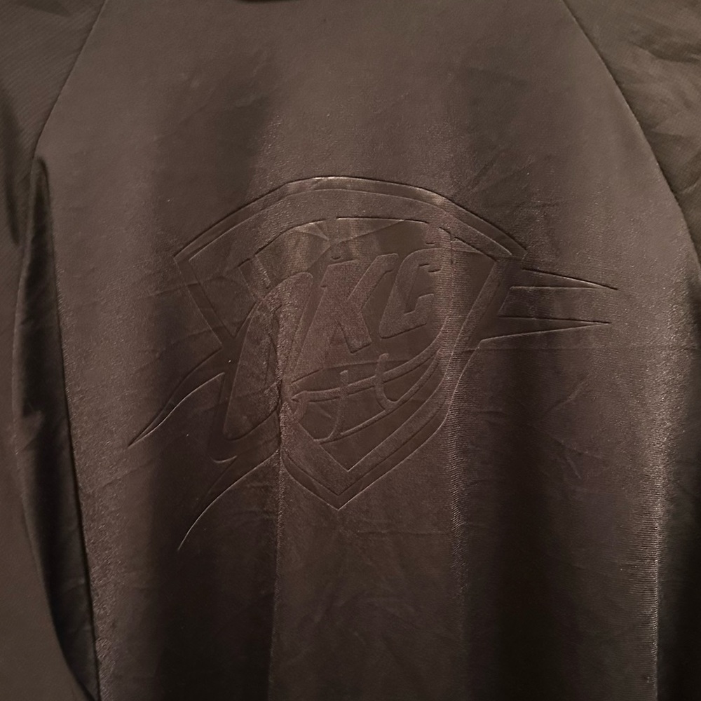 NWOT Rare Adidas NBA Oklahoma City Thunder Authentic On-Court Warm-Up Jacket - Picture 9 of 14